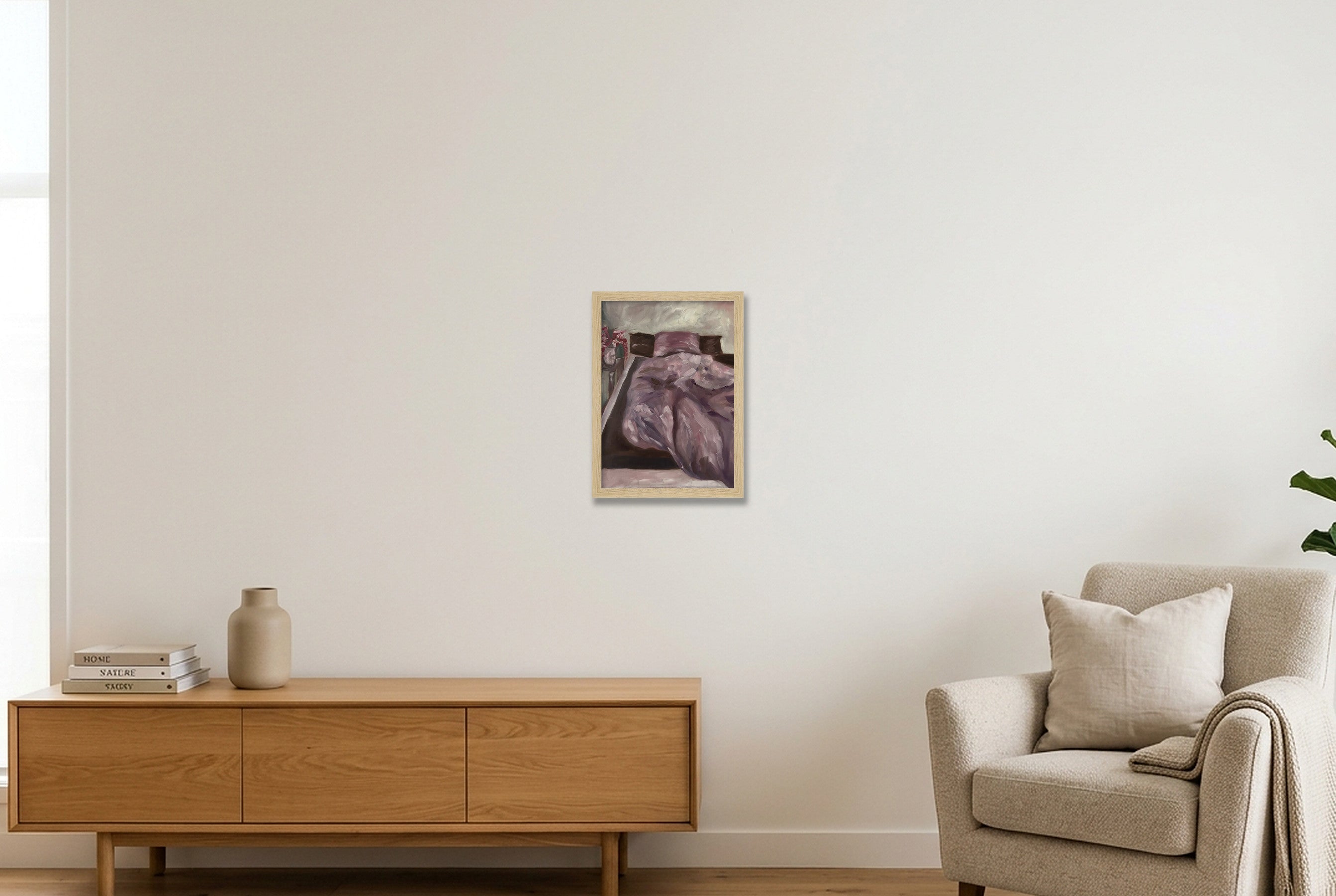 Sunday — A4 (21×30cm, 8×12") Oak Frame