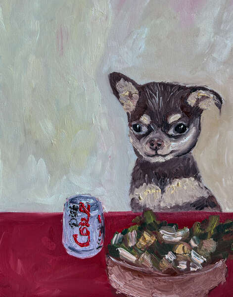 Girl Dinner 11x14 Giclée Print