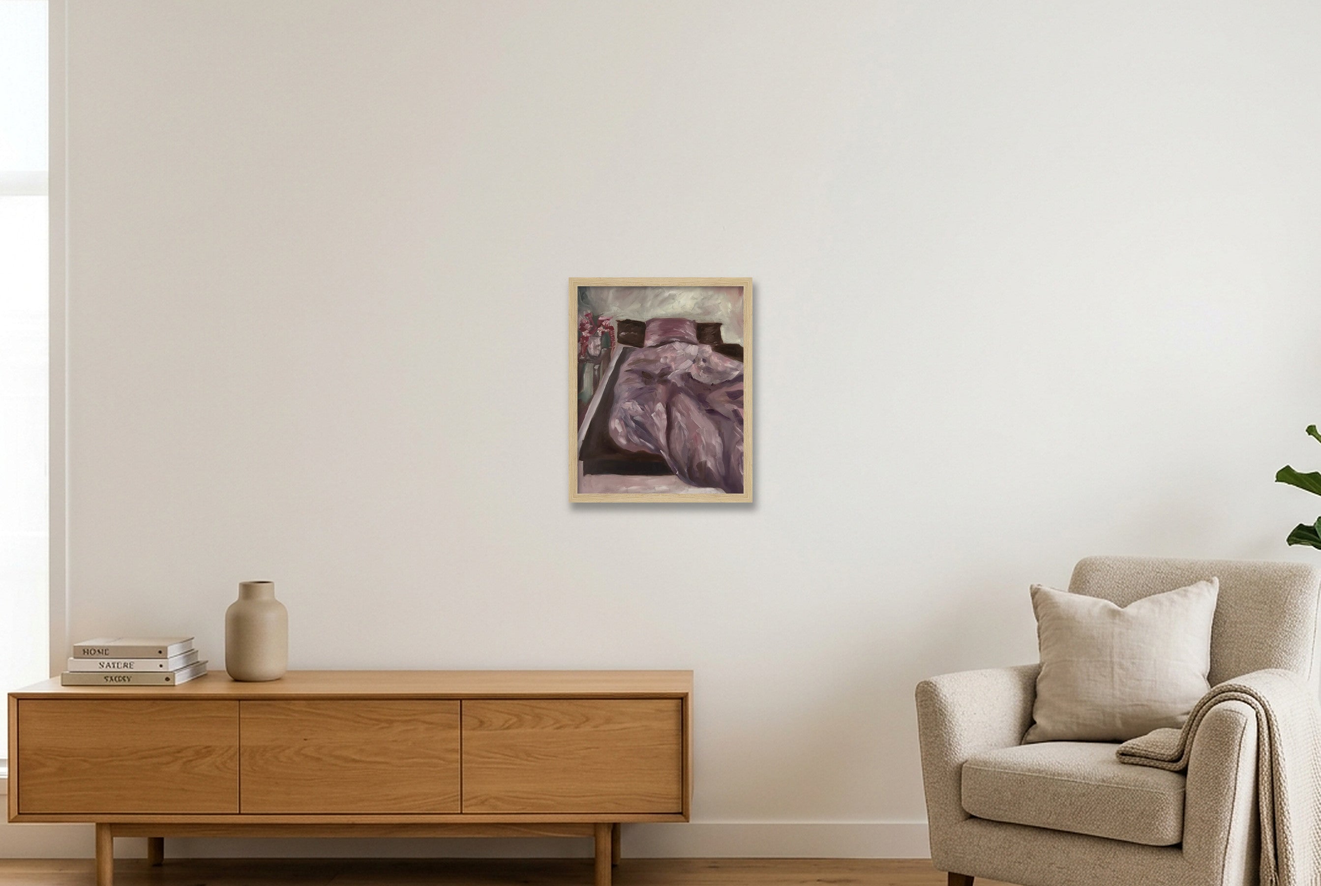 Sunday — 28×35cm, 11×14" Oak Frame