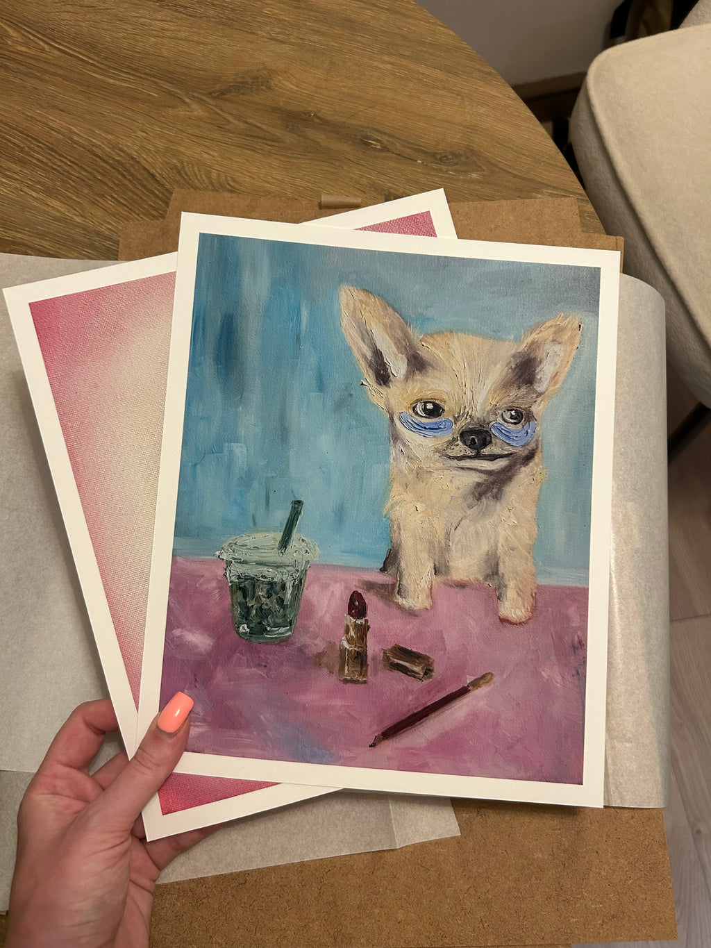 grwm Giclée Print