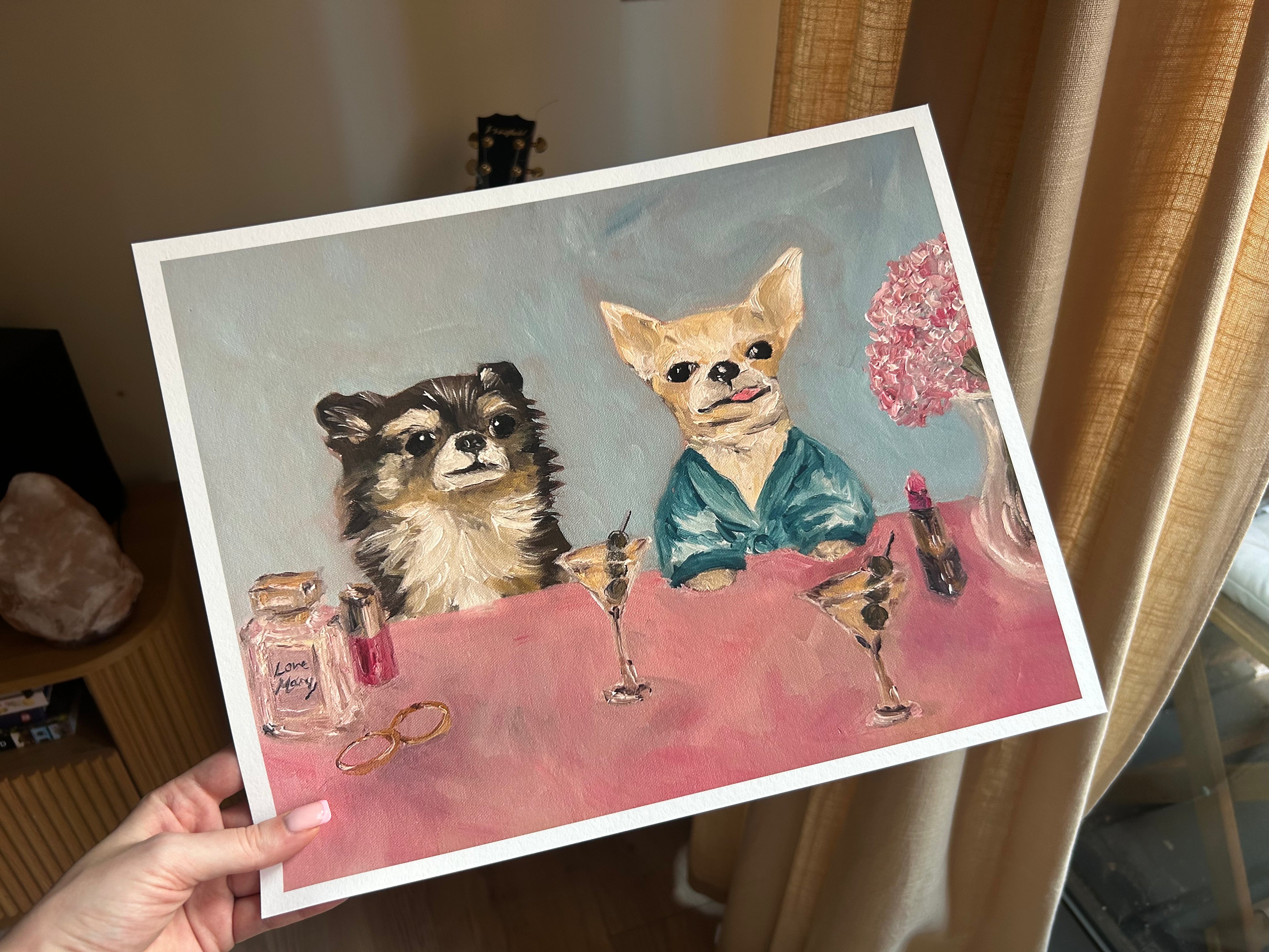 shit, we're late giclée print